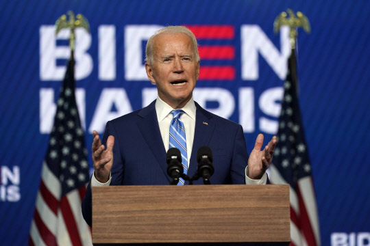 조 바이든 민주당 대선 후보 [AP통신=연합뉴스]